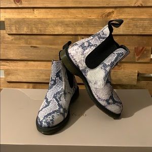Dr Martens Snake Skin Chelsea Boots